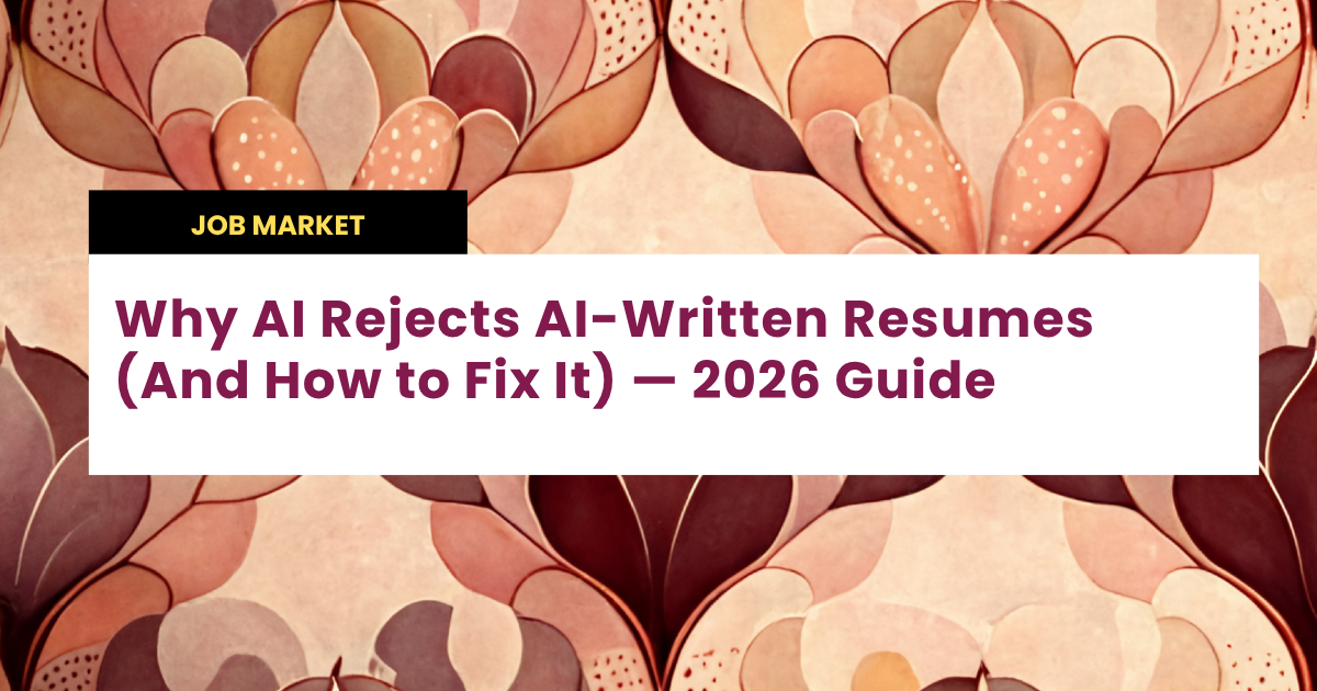 Why Your Resume Might Be Getting Rejected for Sounding Too Much Like AI